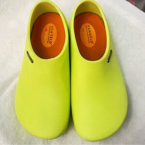 Vangelo Professional Neon Clogs Unisex L15 M13 Slip Resist Work Garden Outdoor